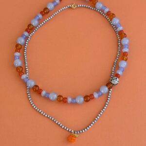 zestaw naszyjników sky is blue